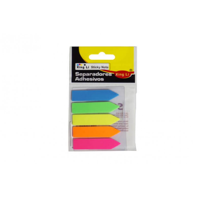 Index din Plastic Sageata 5 Culori 12 x 40 mm